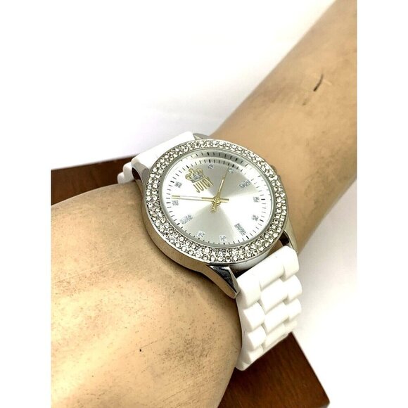 Juicy By Juicy Couture Women\'s Watch JC/5027 Quartz Silver Dial White Rubber main image 13
